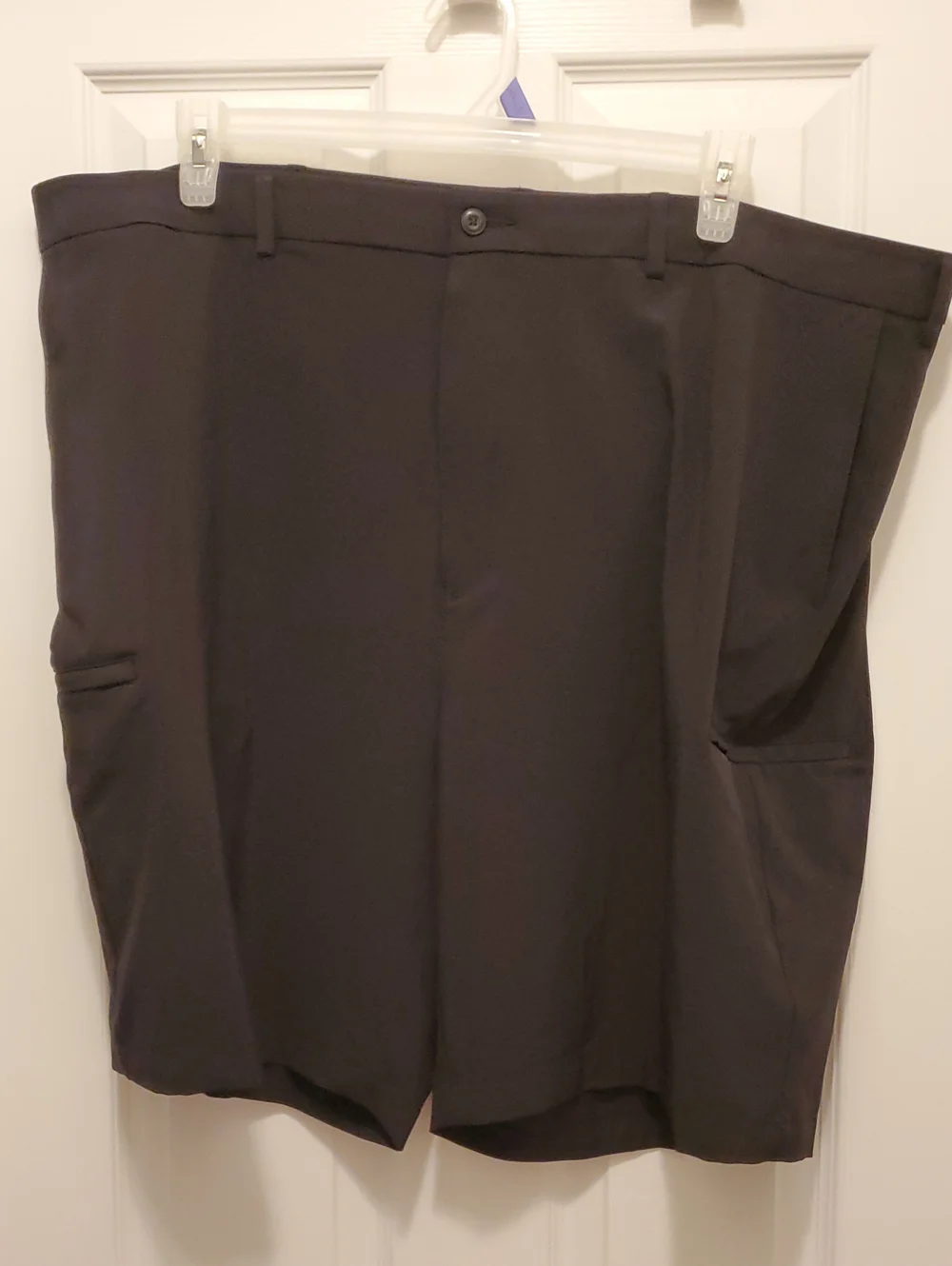 Men's Golf Cargo Shorts 🌻 Black with Utility Pockets ProTour 46